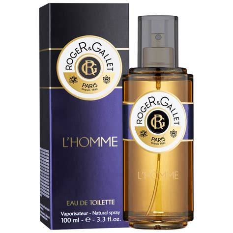 roger & gallet l homme eau de toilette 100ml